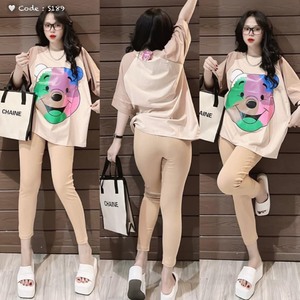 Vêtements d'hiver pour femmes Ensemble deux pièces à bon prix Naturel décontracté lavable chacun dans un sac en poly Fabricant du Vietnam - Product Image 4