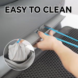 Nea-Kasa M1 Caixa de lixo plástico sem odores automático inteligente APP controlado Open Top WC para grandes gatos e gatinhos - Product Image 3