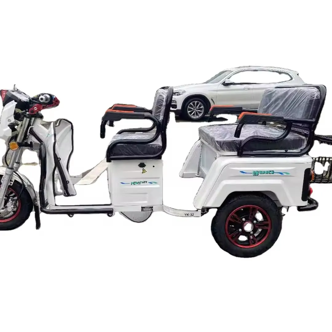 Прямая Продажа с завода, 48 В, Электрический трехколесный пассажирский скутер с сертификацией EEC, хорошая цена для взрослых