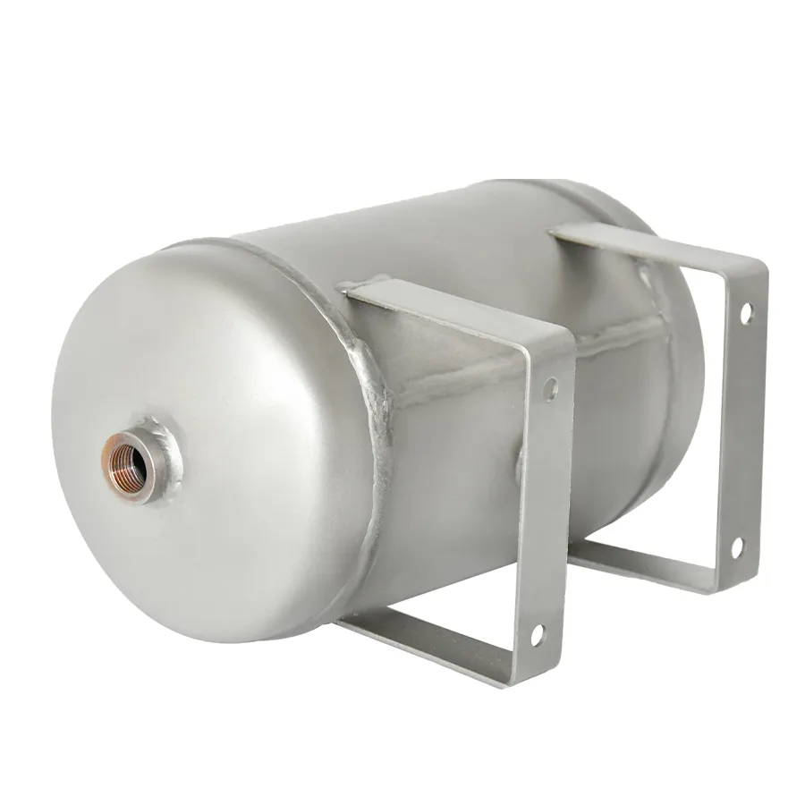 Customize 3L 5L 10L 30L Air Compressor Tank And Stainless Steel Frosted Air Compressor Tank Buffer Tank
