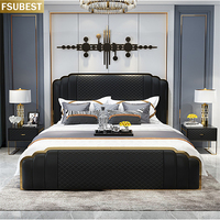 Роскошный каркас кровати с подсветкой Cama Yatak Letto Letti Bedden, мебель для спальни, каркас для спальни, двухместная кровать, двухместная кровать