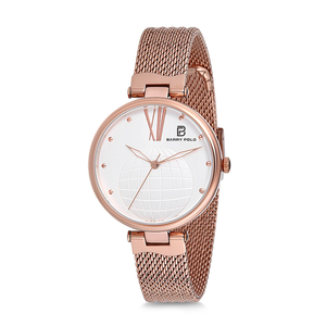 2025 customized Stylish Stainless Steel Mesh Band Quartz <strong>Watch</strong> with Large Dial OEM/ODM Design for Date &amp; <strong>Vacation</strong> - Product Image 4