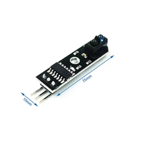 Capteur de suivi de ligne infrarouge IR TCRT5000, module de traçage à 1 canal pour éviter les obstacles, compatible AVR ARM PIC, alimentation DC 5V