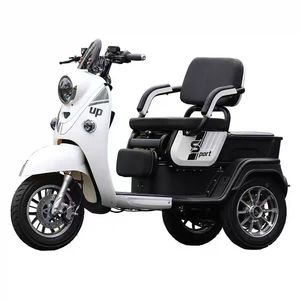 รถสามล้อถีบ T5 Pedicab City 800W 60V มอเตอร์ดุมล้อหลัง 3 สปีด โครงเหล็กแบบเปิด รับน้ำหนักได้ 400 กก. สำหรับผู้โดยสาร - Product Image 2