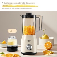 Inkaisi Handmatige sapcentrifuge Multifunctionele blender Keukenmachine Babyvoedselmolen Vleesmolen 8-bladige roestvrijstalen snijkop
