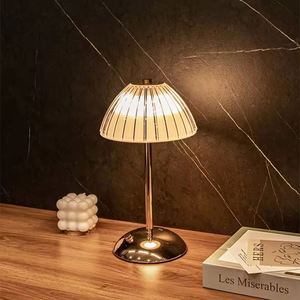 Modern LED Table Lamp Touch <b>Sensor</b> Dimmable Rechargeable Wireless Reading Night <b>Light</b> for Hotel Bedroom Decor - Product Image 3