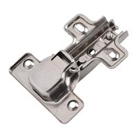 Charnières d'angle à 90 degrés Elite en acier à fermeture amortie pour armoire d'angle, placard, quincaillerie pliante dissimulée