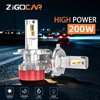Phares LED automobiles ZIGOCAR, ampoules de phares de remplacement de haute qualité pour kits de phares automobiles à montage universel