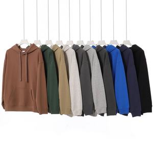 Sweat-shirt à capuche zippé en molleton épais 370G pour <span class=keywords><strong>homme</strong></span>, style américain, collection Printemps-Automne, vente en gros - Product Image 1