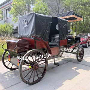 Voiture électrique vintage à 4 roues de style royal, la plus vendue, pour mariages et excursions, double usage, capacité 4-6 personnes - Product Image 1