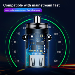 <span class=keywords><strong>Chargeur</strong></span> de voiture USB pour <span class=keywords><strong>iphone</strong></span> 12 <span class=keywords><strong>11</strong></span> <span class=keywords><strong>30W</strong></span> Charge rapide 3.0 pour Xiaomi Auto Type C QC PD 3.0 Chargeurs de téléphone portable - Product Image 5