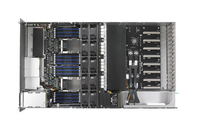 Nouveau serveur GPU ESC8000-G4/RTX4090 à 8 cartes AI Intelligence artificielle 4U serveur monté en rack hôte double Xeon 1/2 GenProcessor