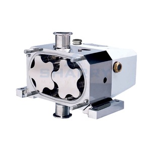 Bomba Rotativa Sanitaria Sharry con Motor Eléctrico Trifásico de 1 HP, Conexión por Brida, Bomba de Ultrafiltración - Product Image 1
