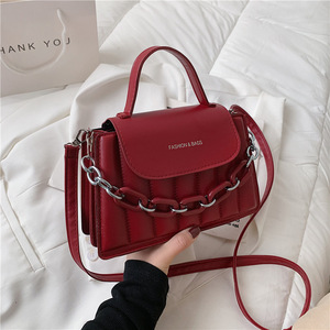 Sacs à main à chaîne petite taille pour femmes, mode abordable 2025, avec fermeture éclair, sac à bandoulière et pochette pour dames - Product Image 3