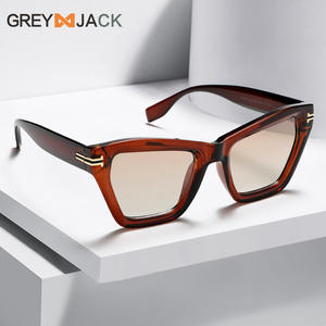 Gafas de Sol Grey Jack con Armazón TR90, Lentes Polarizadas Marrones, Protección UV400, Estilo Unisex - Product Image 4