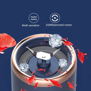 Nhà bếp phụ kiện điện mini USB 6 Lưỡi máy ép trái cây cup máy trái cây cầm tay công cụ nhà bếp chai Máy ép trái cây máy xay sinh tố - Product Image 5