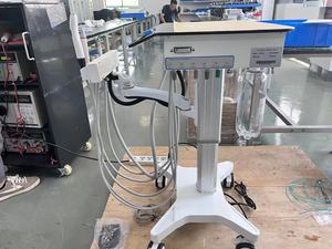 EURVET Equipo Veterinario, Unidad Dental Móvil con Compresor, Carro Dental Veterinario <span class=keywords><strong>para</strong></span> Clínica de <span class=keywords><strong>Perros</strong></span> y Gatos - Product Image 3