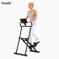 Stepper Trainer, Máquina de Ejercicios, Equipo de Ejercicio, Dispositivo Cardiovascular, Entrenamiento Cardiovascular para Principiantes, Tonificación de Glúteos, Portátil
