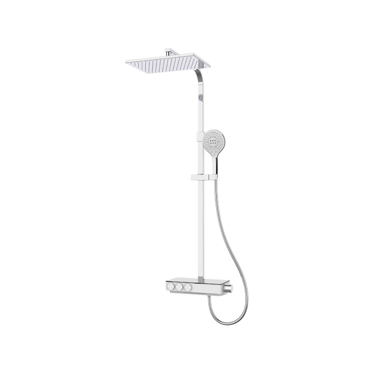 Sortie d'eau à trois voies plaquée-sortie d'eau unique pulvérisation supérieure