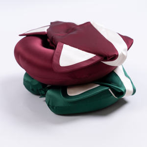 Özel Logo Baskılı Nakışlı Düşük Minimum Sipariş Adedi İpek Seyahat Boyun Yastığı %100 6A Dut İpeği Boyun Yastığı Hafızalı Köpük Toptan Fiyat - Product Image 6