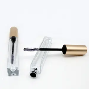 Mascara Bottle Glass Lipgloss Tube Custom Logo Empty Eyelash Growth Serum Bottle Glass 10ml Empty Mascara Tube