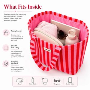 Customized Terry Bag Zipper Cosmetic Pouch Toiletry Bag with Embroidery Logo Colorful Cotton Hair Tool Bag - Product Image 4