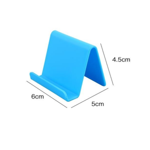 Porte-cartes de visite portable Logo personnalisé Impression de <span class=keywords><strong>code</strong></span> QR Accessoires de téléphone portable gratuits Accueillant des cadeaux d'affaires promotionnels - Product Image 2
