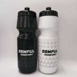 Bouteille d'eau de 710ml en plastique pour le cyclisme Sport Bidon Logo personnalisé Bouchon torsadé sans Bpa Coupe de vélo légère et étanche - Product Image 1