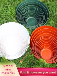 Bandeja Redonda y Gruesa para Macetas con Borde para Flores y Bandeja Recolectora <span class=keywords><strong>de</strong></span> Agua para Plantas Verdes - Product Image 3