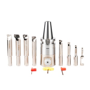 Herramienta de Torneado CNC CHAJANE CAT40 SK40 MTA4 <span class=keywords><strong>LBK</strong></span> NBH2084X con Ajuste Fino, Recubrimiento CVD, 92HRC, Mayor Rango de Mandrinado, BT30 BT40 - Product Image 3