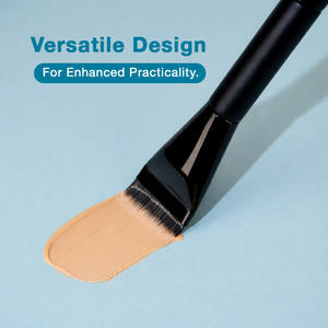 Brocha de Maquillaje 2 en 1 de Marca Privada, Brocha Facial Profesional Individual para Polvo y Corrector, Logotipo Personalizado - Product Image 4