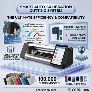 Machine <span class=keywords><strong>de</strong></span> découpe automatique <span class=keywords><strong>de</strong></span> films <span class=keywords><strong>de</strong></span> protection d'écran <span class=keywords><strong>de</strong></span> téléphone à épaisseurs variables, avec réglage automatique <span class=keywords><strong>de</strong></span> la profondeur <span class=keywords><strong>de</strong></span> coupe et <span class=keywords><strong>de</strong></span> la pression <span class=keywords><strong>de</strong></span> la lame illimitée - Product Image 5