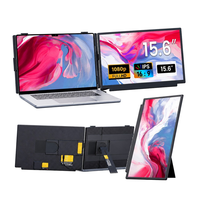 Moniteur portable ultra-fin 15,6 pouces FHD 1080P IPS Type-C grand écran, triple extension d'écran pour ordinateur portable – Offre Spéciale