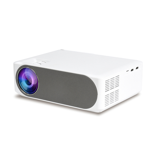 Mini LED Video Projector 1080P HD Smart WiFi Connect to Phone for Home Cinema Outdoor Projection