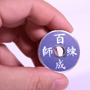 Jelo เทคนิคการเปลี่ยนเหรียญแบบคลาสสิกมายากลมายากลโคลสอัพภาพลวงตา gimmick mentalism 3สีเหรียญ Magia - Product Image 3