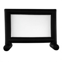 Module de projection extérieur grand format pneumatique professionnel ODM pour l'image de marque des événements