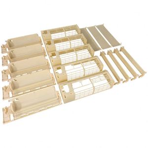 Tùy chỉnh độ chính xác khoan dung điện Thùng CNC gia công Acrylic <span class=keywords><strong>ABS</strong></span> POM Nhựa nguyên mẫu nhanh chóng - Product Image 1