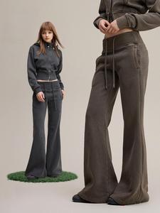 <span class=keywords><strong>Pantaloni</strong></span> invernali 400g in peluche a <span class=keywords><strong>vita</strong></span> <span class=keywords><strong>alta</strong></span> Y2k <span class=keywords><strong>pantaloni</strong></span> morbidi a forma svasata <span class=keywords><strong>pantaloni</strong></span> della tuta svasati da <span class=keywords><strong>donna</strong></span> <span class=keywords><strong>pantaloni</strong></span> alla moda da <span class=keywords><strong>donna</strong></span> - Product Image 5