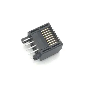 Conector USB RJ45 para PCB, certificado UL 8P8C, conector Ethernet Rj45 para PCB, preto, macho, áudio e vídeo, Rj45, fêmea, 4 pinos, macho, 8 pinos