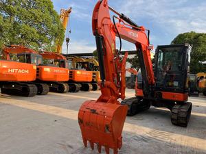 รถขุดมือสอง Hitachi ZX55 ZX60 ZX70 พร้อมยาง รถขุดขนาดเล็ก Hitachi Zx55USR-5A สำหรับขาย - Product Image 4