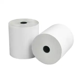 80mmx30mm Thermal Roll Paper Thermal Paper Roll Dot Matrix Cash Register Paper Ribbon For Label Printers