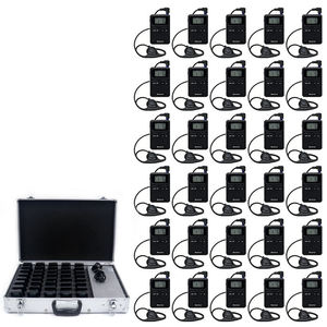 Système de guide audio sans fil, émetteur-récepteur, 40 canaux, batterie 1000-1500mAh - Product Image 1