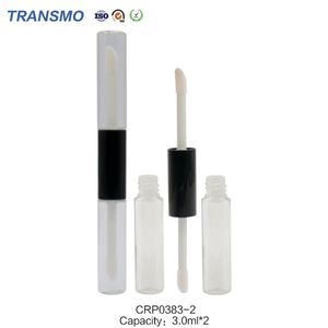 Envase para Bálsamo Labial, Tubo de Rímel de Doble Punta con Cepillo, Tubos Transparentes para Brillo Labial con Logotipo Personalizado, Tubos Únicos para Brillo Labial - Product Image 3