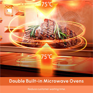 XY自动加热功能自动售货机可以卖热食饭盒和面包 - Product Image 5