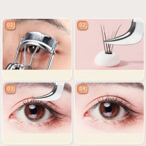 Haute qualité faux cils <span class=keywords><strong>pince</strong></span> à épiler or plume <span class=keywords><strong>pince</strong></span> pincement inoculation outil de maquillage pour les débutants artiste - Product Image 5