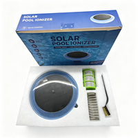 Ioniseur solaire flottant pour piscine, purificateur d'eau, désinfection aux ions de cuivre, prévention des algues et nettoyeur de piscine