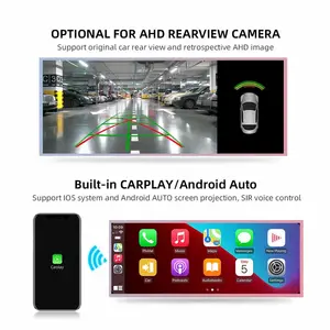 Zlh Android pantalla táctil coche 12,3 "estéreo Carplay Auto para Mercedes Benz Clase S W221 W222 coche Dvd Gps Radio navegación