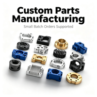 Komponen Kustom Presisi dari Kuningan, Baja Tahan Karat, dan Aluminium, Diproses dengan Mesin CNC, Pemesinan CNC, 5 Axis OEM