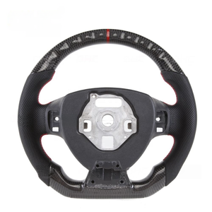 Volante Deportivo de Fibra de Carbono Real para Chevrolet <span class=keywords><strong>Camaro</strong></span> SS <span class=keywords><strong>Convertible</strong></span> 2016-2022, Volante de Cuero Negro para Automóvil Deportivo - Product Image 4
