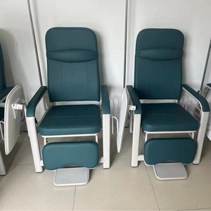 Silla de Infusión Médica Azul Rey con Plato SC12P para Uso Hospitalario Reforzada y Engrosada - Product Image 3
